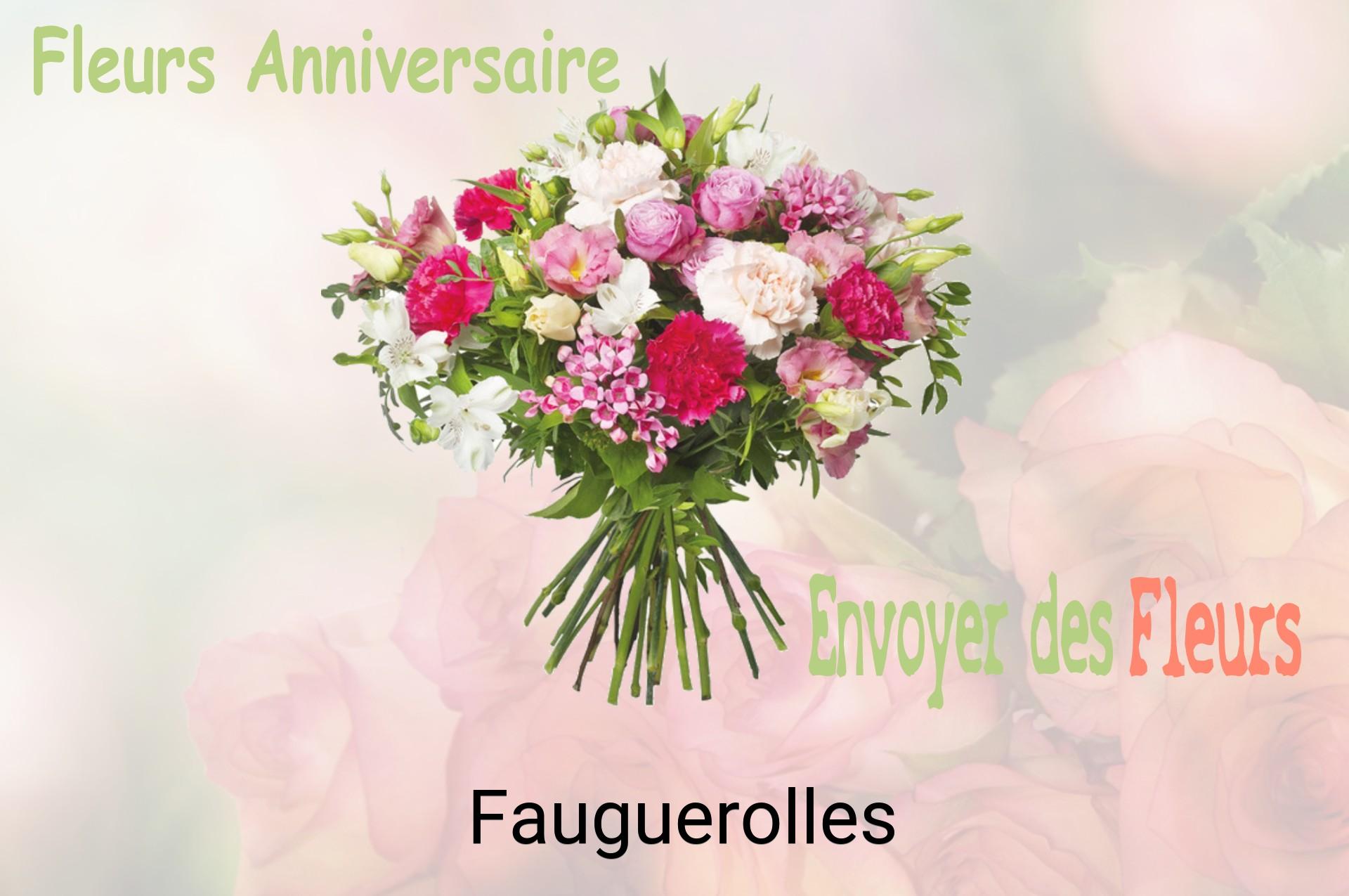 Bouquet de fleurs d’anniversaire livré à Fauguerolles