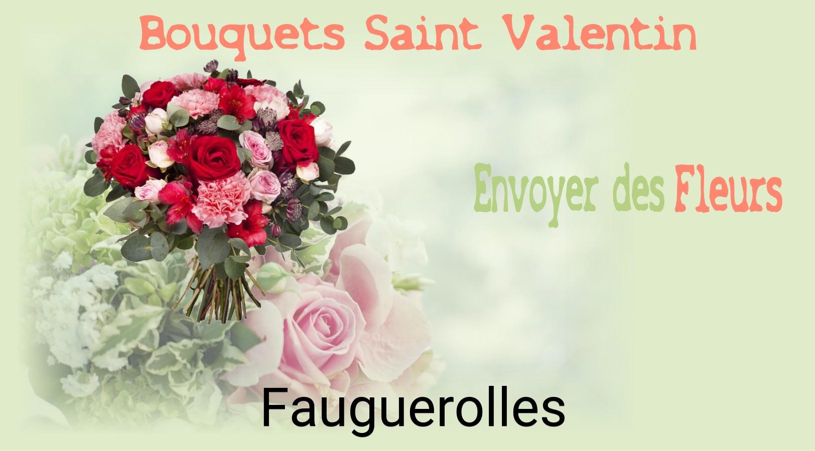 Roses de Saint-Valentin livrées à Fauguerolles