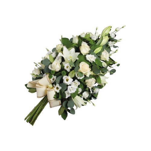 GERBE DE FLEURS DEUIL FAUGUEROLLES